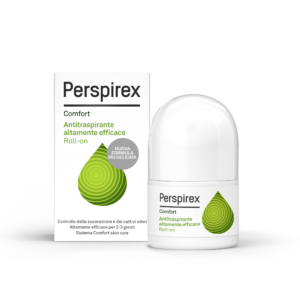 confezione con prodotto roll-on Perspirex Comfort